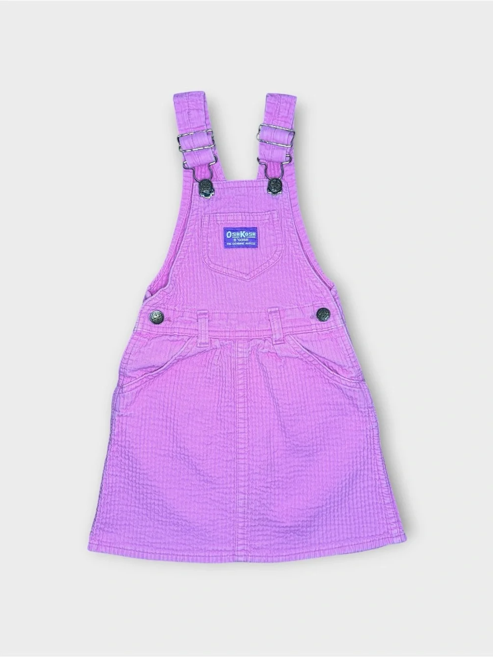 OshKosh B’gosh Corduroy Pink Overall Jumper Dress